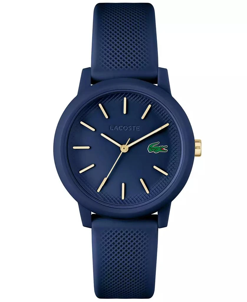 Lacoste Women's L.12.12 Navy Silicone Strap Watch 36mm 1