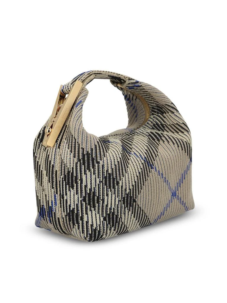 Burberry Burberry Mini Peg Checked Top Handle Bag 3