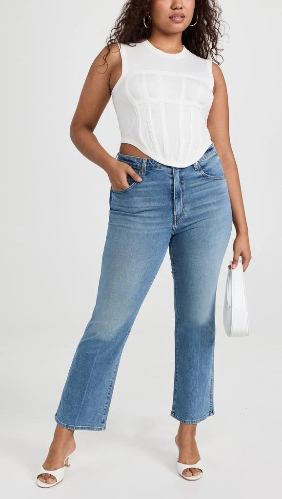 Khaite Vivian New Bootcut Flare Jeans 10