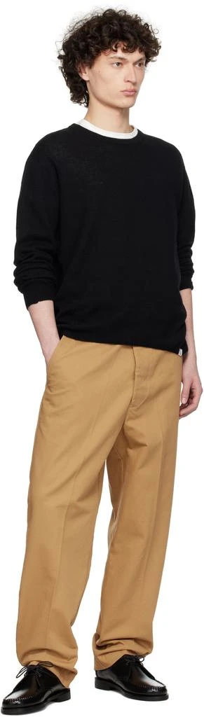Merz b. Schwanen Black SKCN02 Knitted Longsleeve Sweater 5