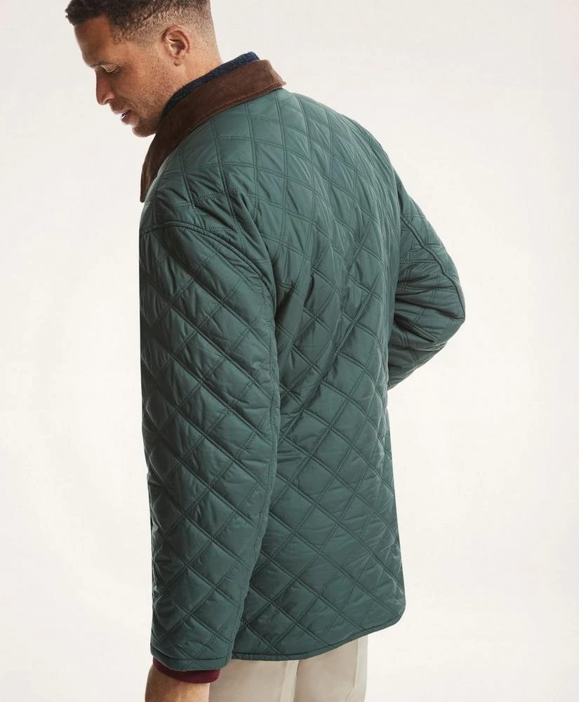 Brooks Brothers Big & Tall Quilted Walking Coat 4