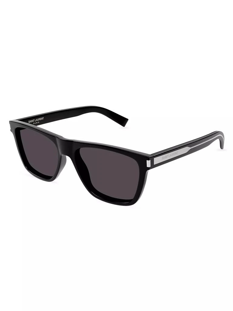 Yves Saint Laurent Mid Naked Wire Core 56MM Round Sunglasses 1