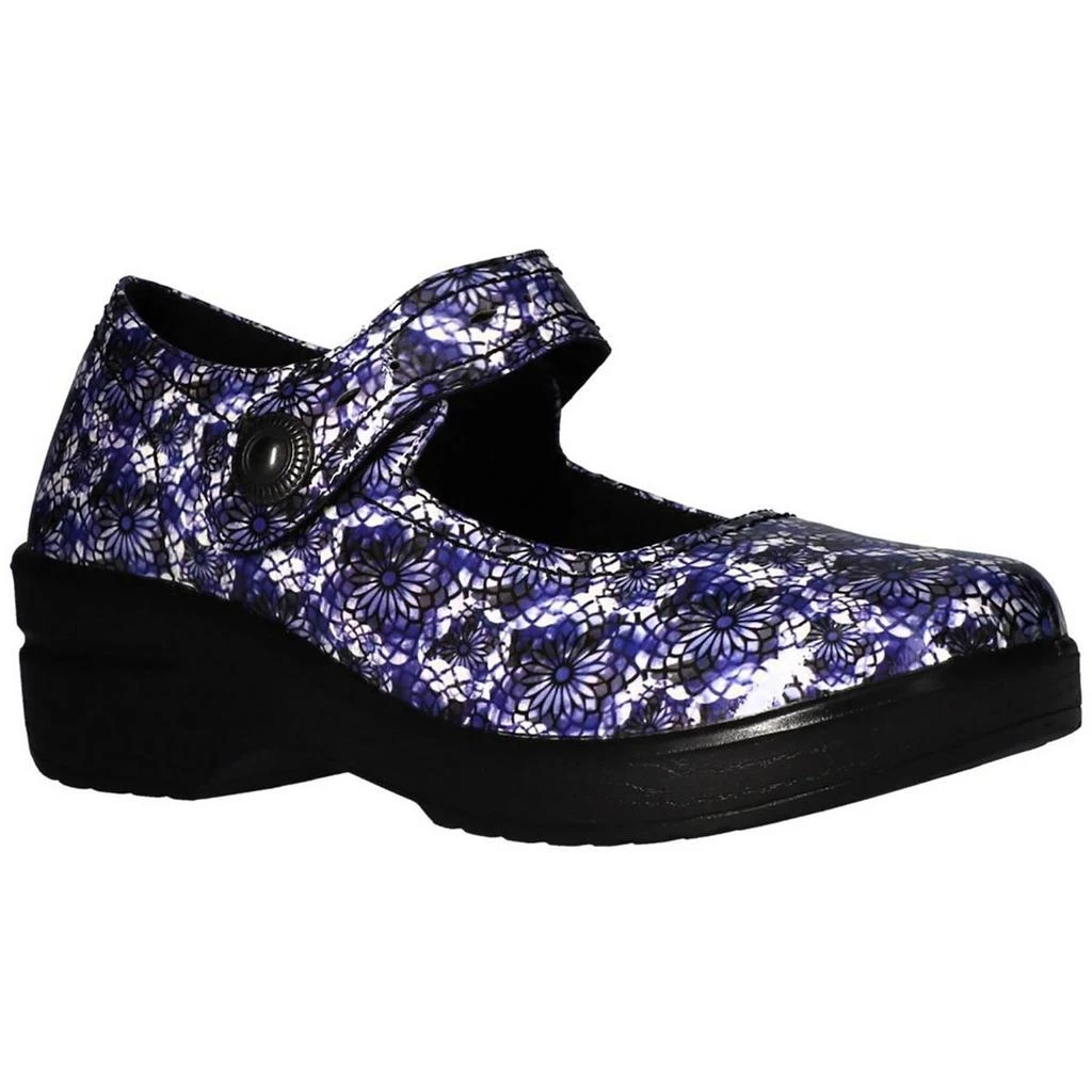 Easy Works by Easy Street Womens Patent Slip Resistant Work and Safety Shoes 1