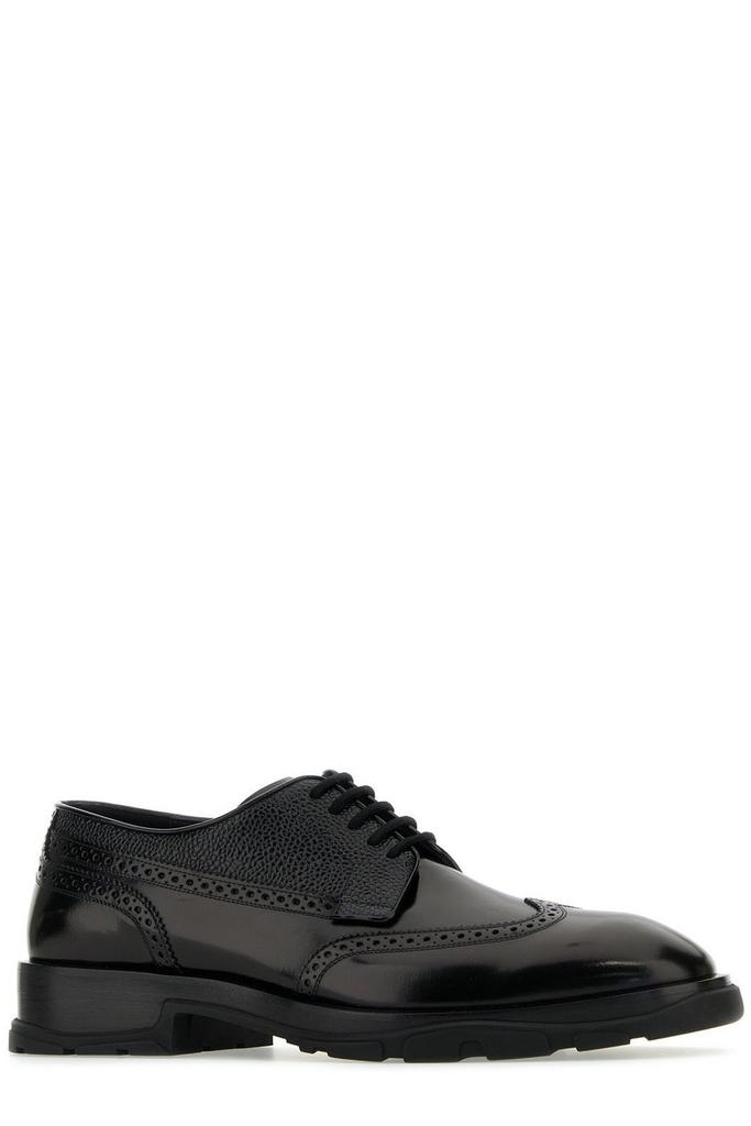 ドレスシューズ・革靴・ビジネスシューズ Alexander McQueen \"Lace Up\" shoes Alexander McQueen lace-up Derby Shoes | Black | FARFETCH
