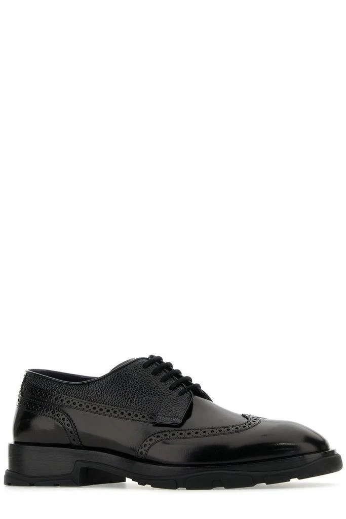 Alexander McQueen Alexander McQueen Round-Toe Lace-Up Brogues 4