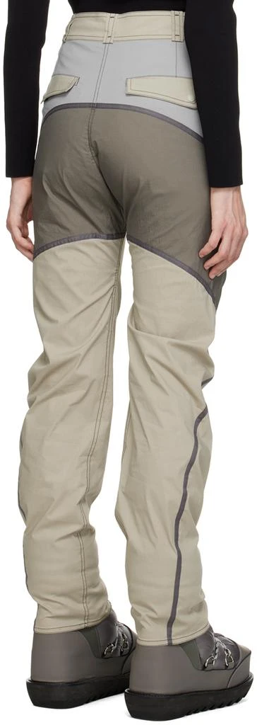 Hyein Seo Gray Paneled Trousers 3