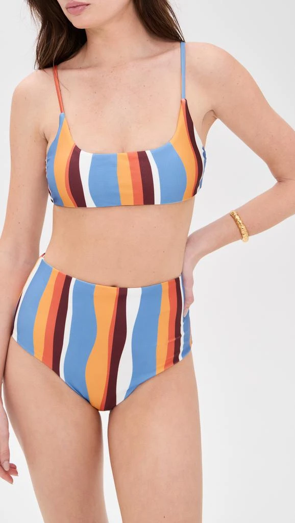 MINKPINK Ripple High Bikini Pants 3