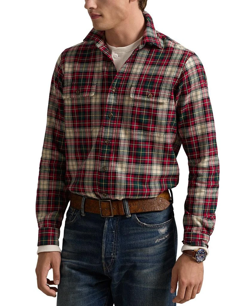 Polo Ralph Lauren Classic Fit Plaid Flannel Workshirt 1