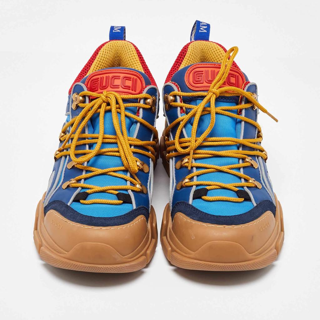 Gucci Gucci Multicolor Leather and Mesh Flashtrek Reflective