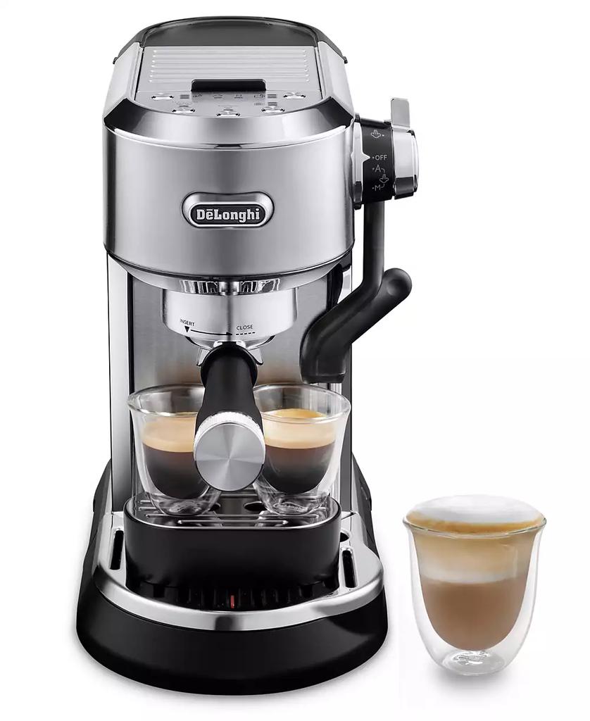 De'Longhi Dedica Maestro Plus Espresso Machine with Automatic Steam Wand