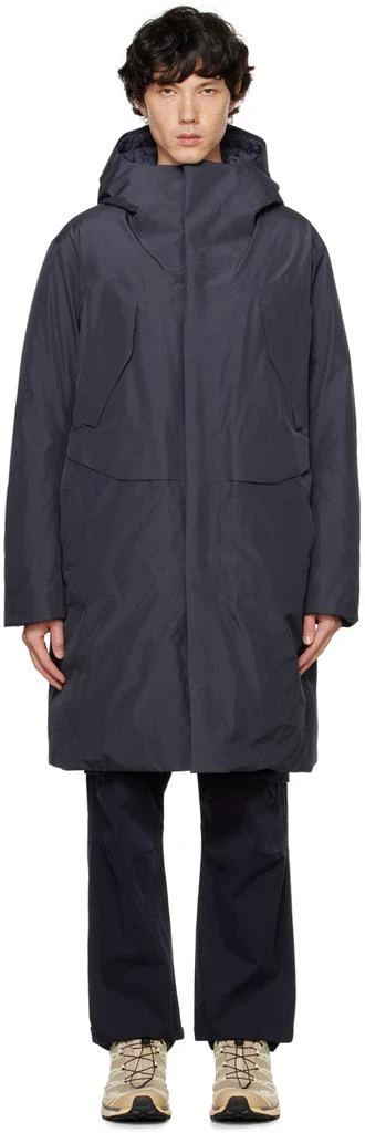 Veilance Navy Sorin Down Coat 1