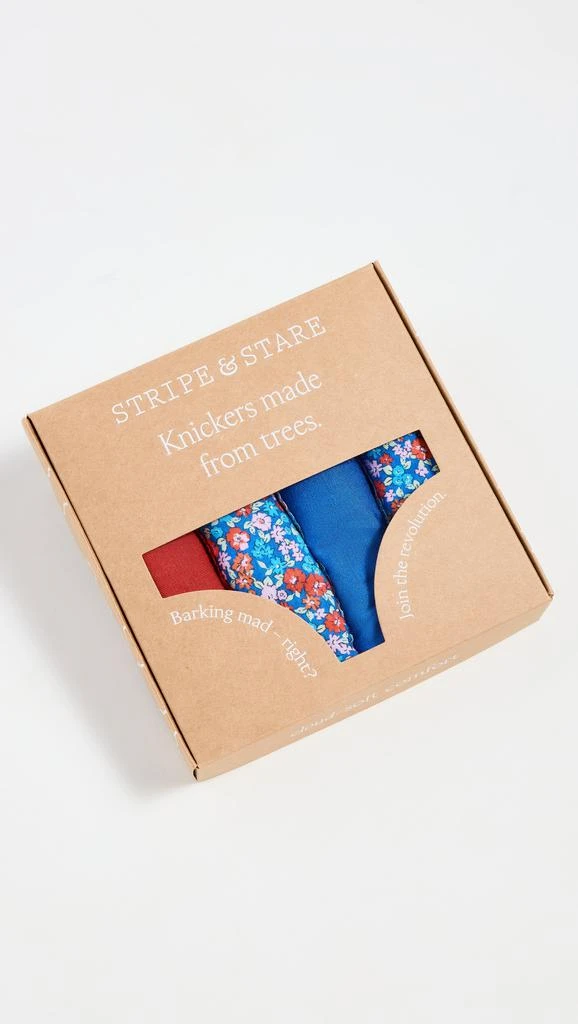 Stripe  Stare The Floral Meadow Knickers 4 Pack 5
