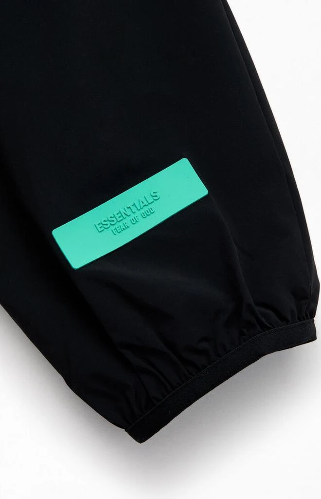 Essentials Jet Black Long Coat 4