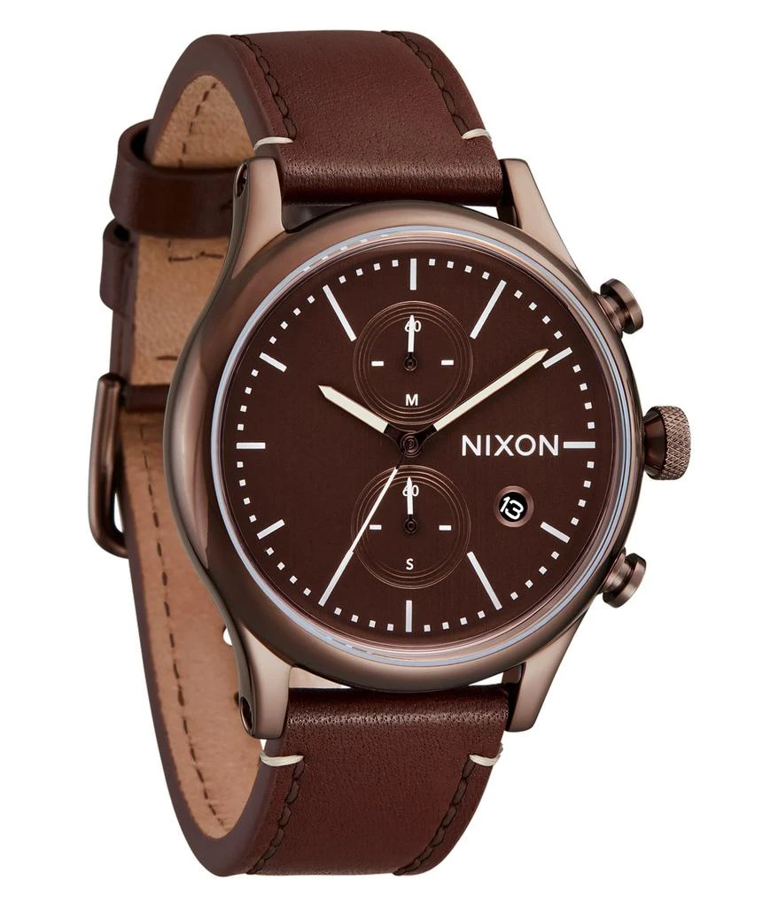 Nixon Station Chrono Leather 3