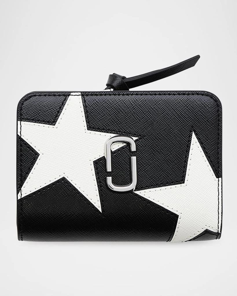 Marc Jacobs The Mini Star Coated Canvas Compact Wallet 1