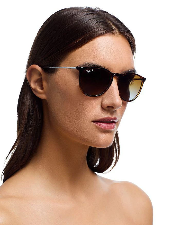 Ray-Ban Erica Polarized Classic Round Sunglasses, 54mm 2