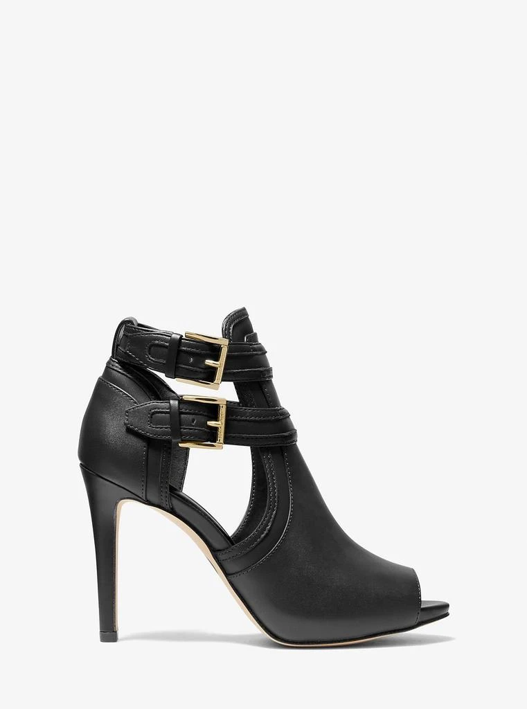 Michael Kors Outlet Blaze Open-Toe Ankle Boot 2