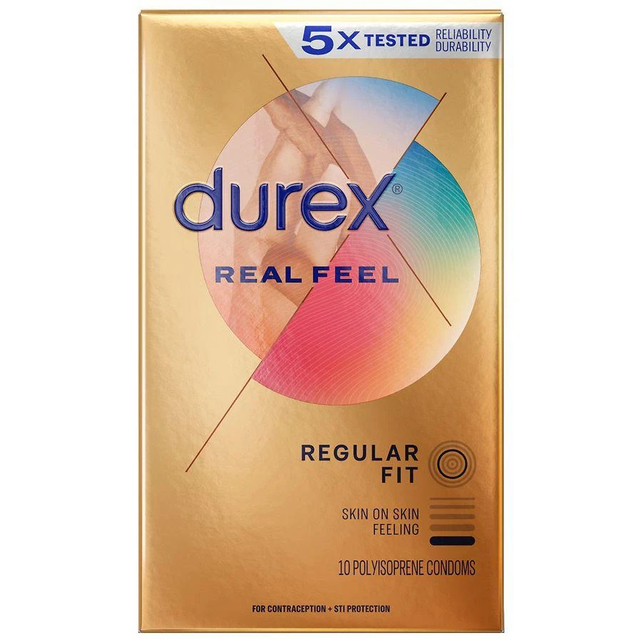 Durex Real Feel Avanti Bare Polyisoprene Non-Latex Condoms 1