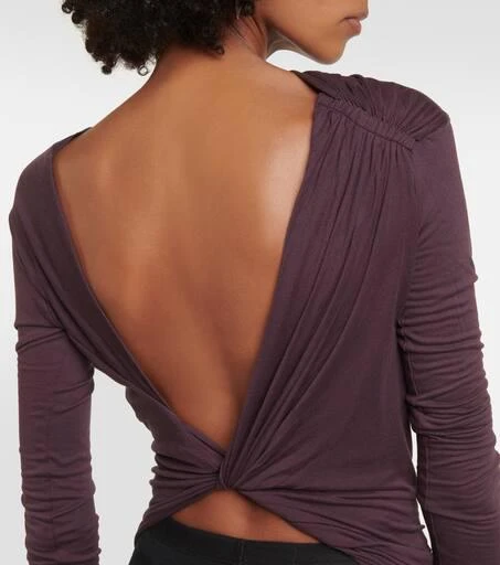 Rick Owens Lilies draped jersey top 5