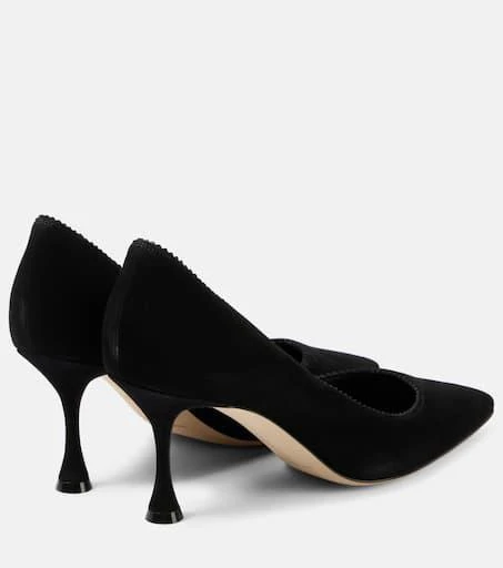 Manolo Blahnik Osmaclo suede pumps 2