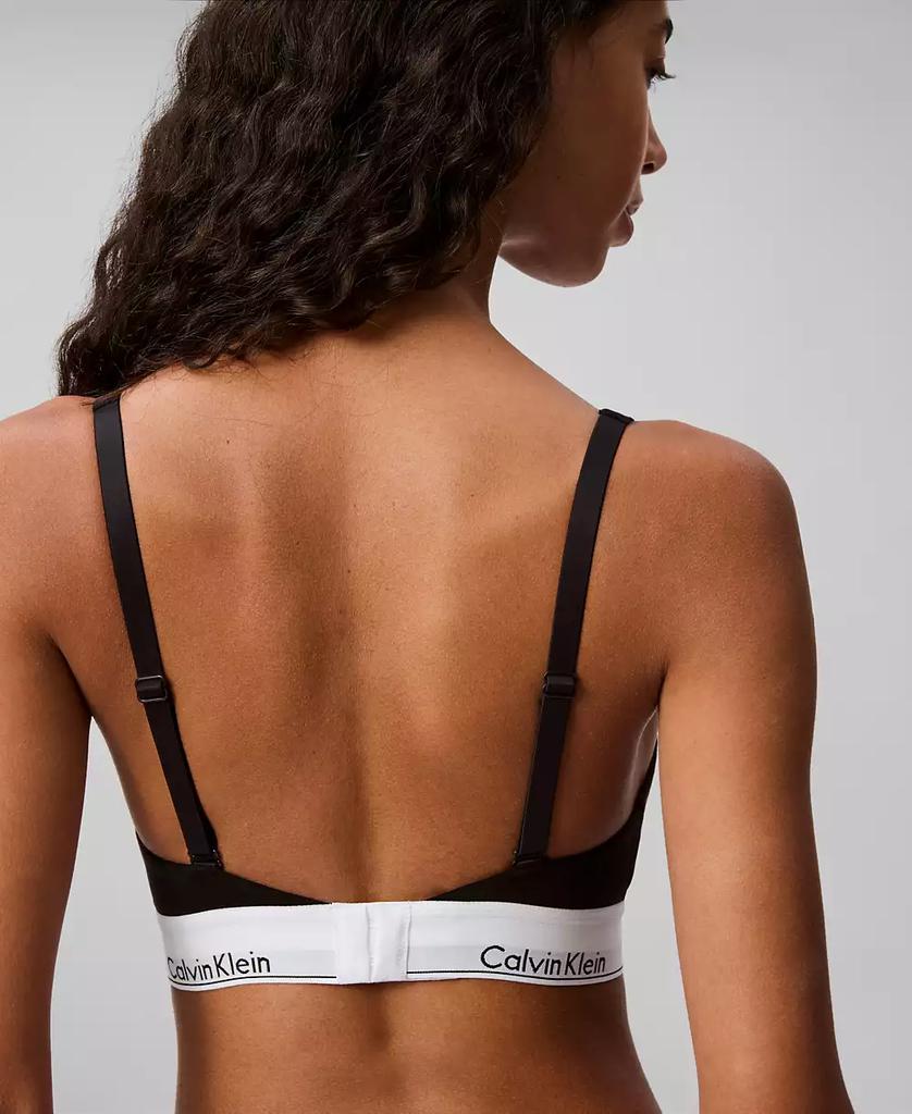 Calvin Klein Calvin Klein Women's Modern Cotton Lightly Lined Bralette QF7586