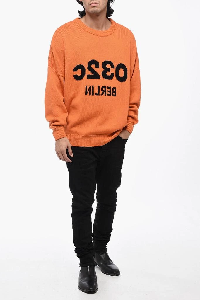 032c 032c Merino Wool SAFETY Crew-neck Sweater 4