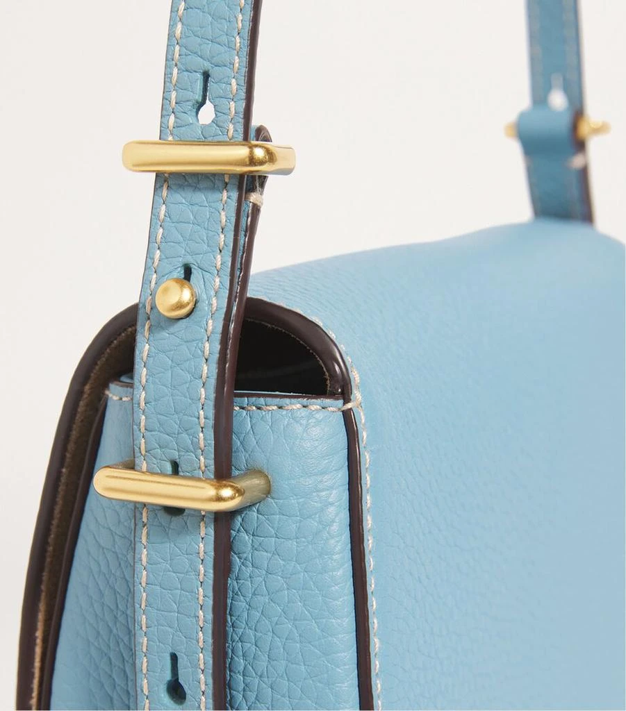 Ralph Lauren Mini Leather Polo ID Saddle Bag 4