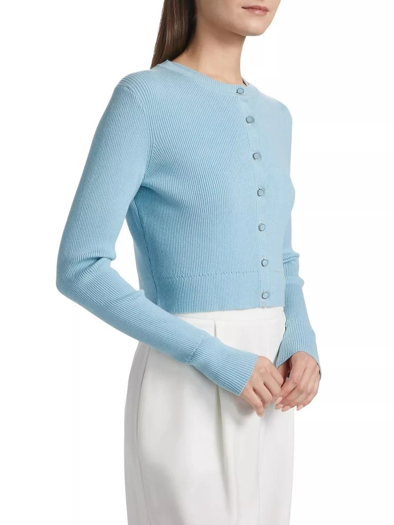 Toccin Zoe Rib-Knit Cropped Cardigan 4