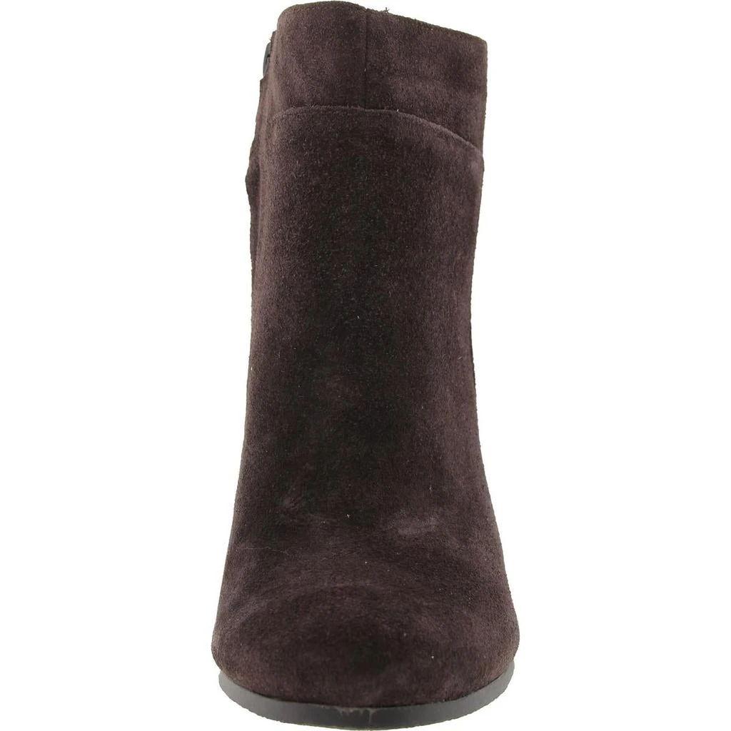 Naturalizer Sierra Womens Zipper Faux Suede Ankle Boots 3
