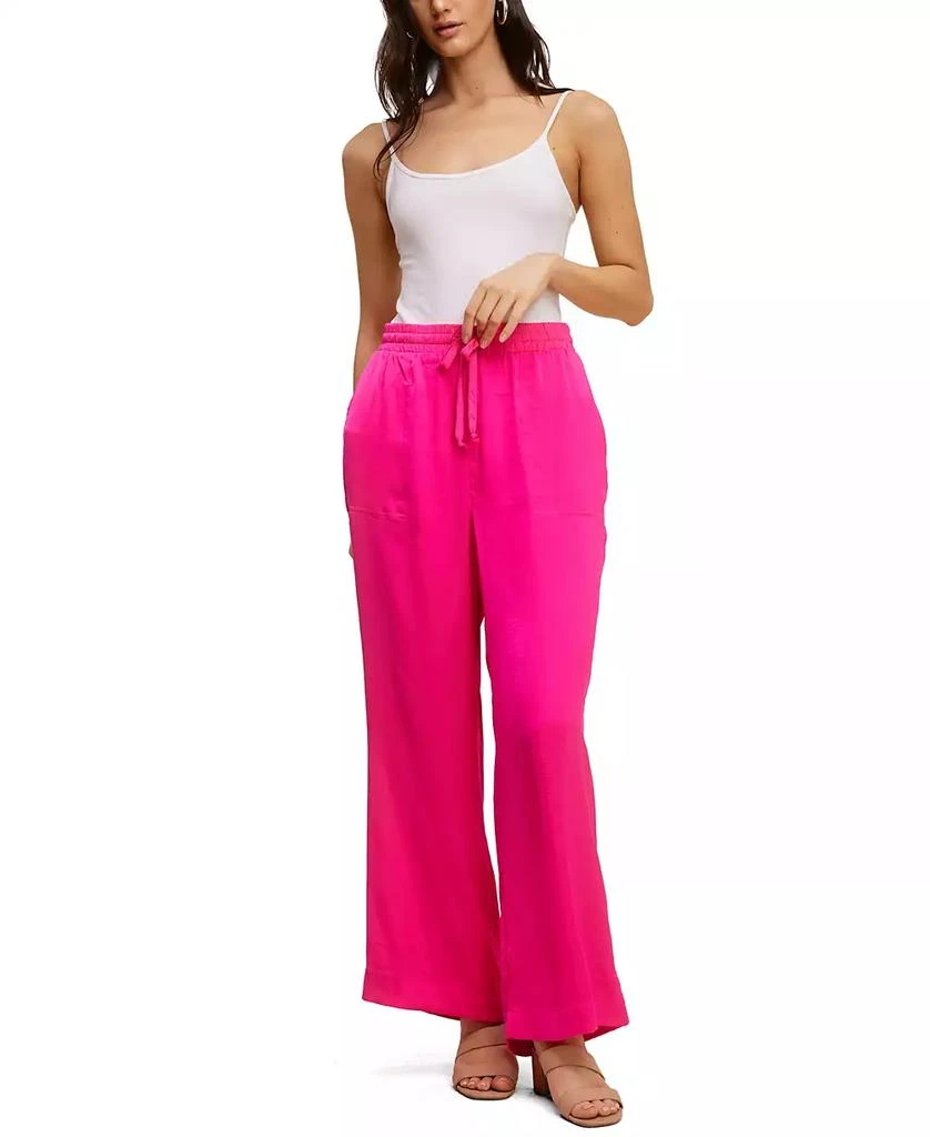 John Paul Richard Solid Washer Drawstring Pants 1