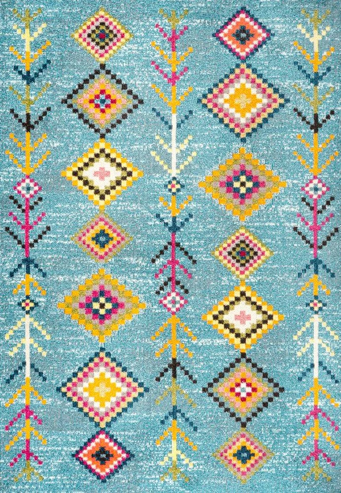 JONATHAN Y Tribal Love Geometric Area Rug 2