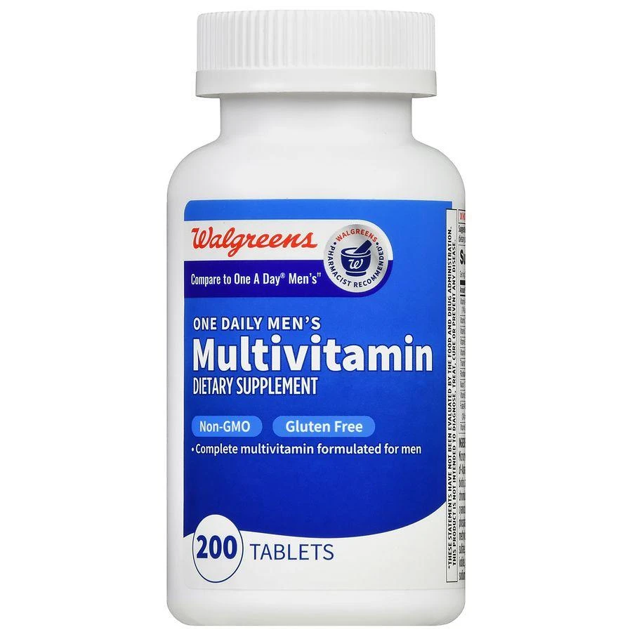 Walgreens One Daily Men's Multivitamin Tablets (200 days) 2