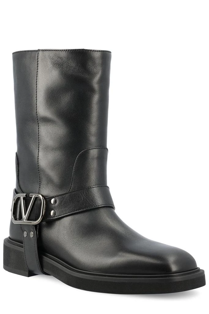 Valentino Valentino VLogo Signature Round Toe Boots 2