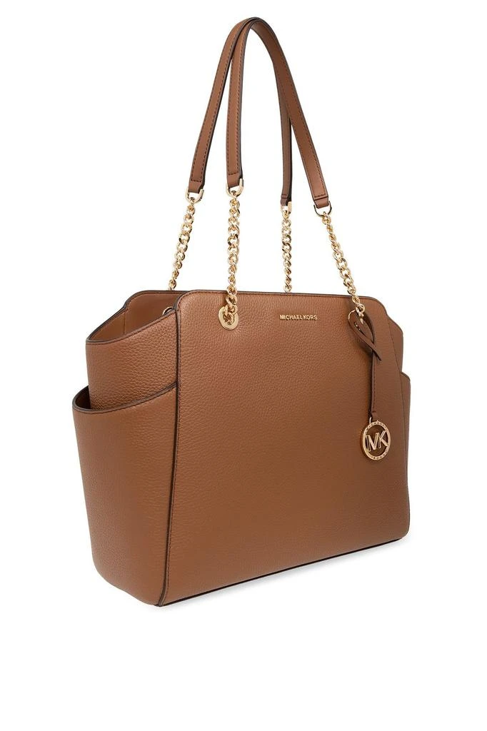 Michael Michael Kors Michael Michael Kors Jacquelyn Logo Charm Medium Tote Bag 3