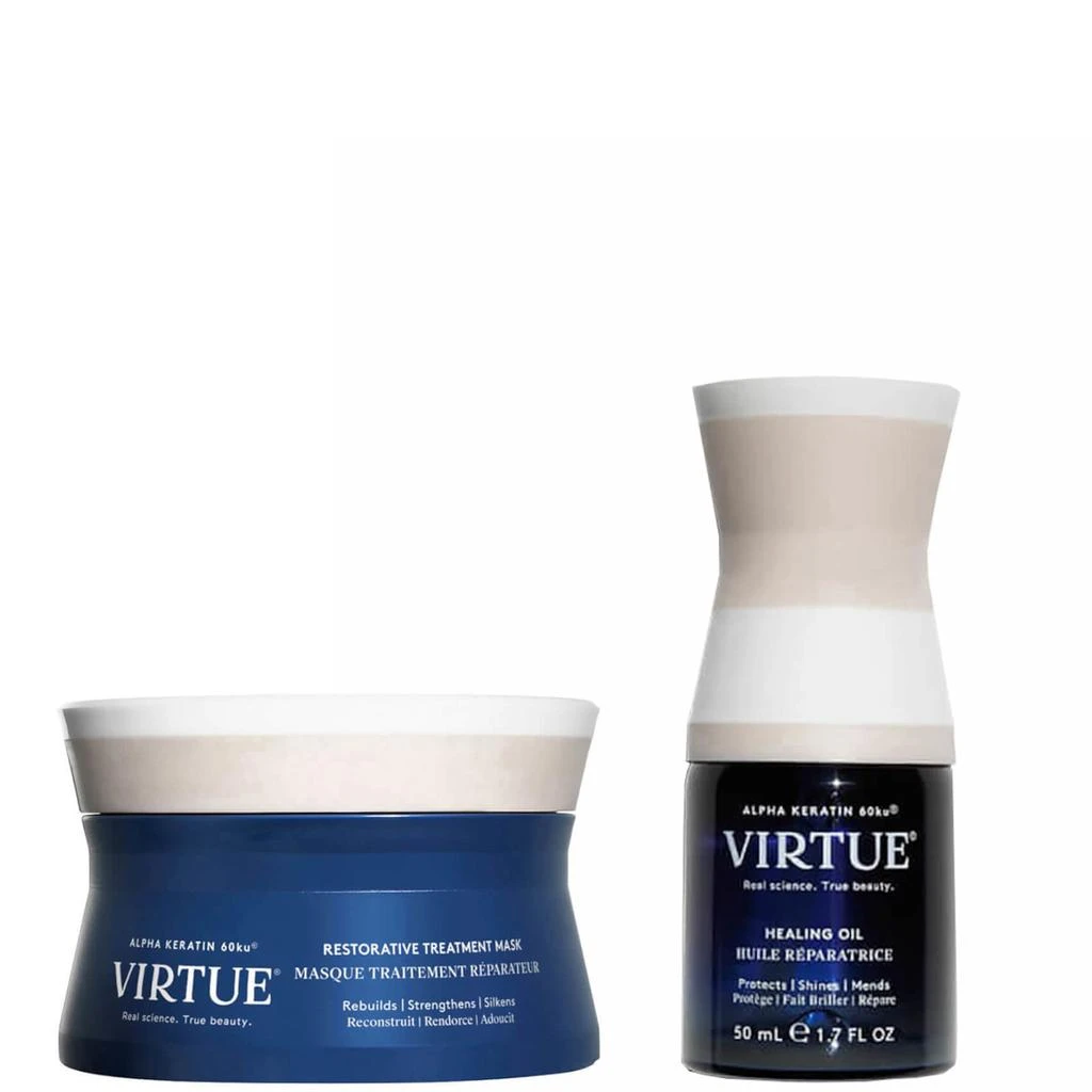 VIRTUE VIRTUE Keratin Healing Mask and Oil Bundle 1