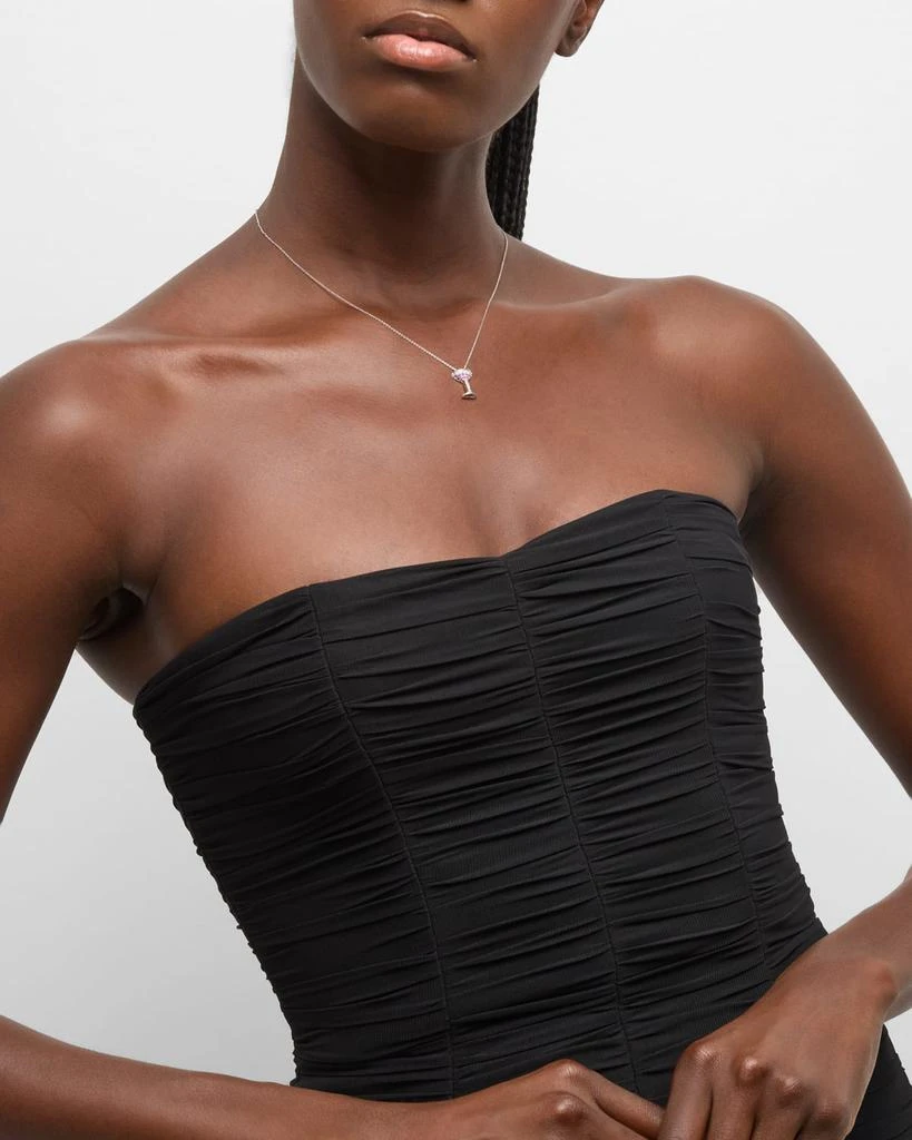 Roberto Coin 18K White Gold Cosmo Glass Pendant Necklace 5