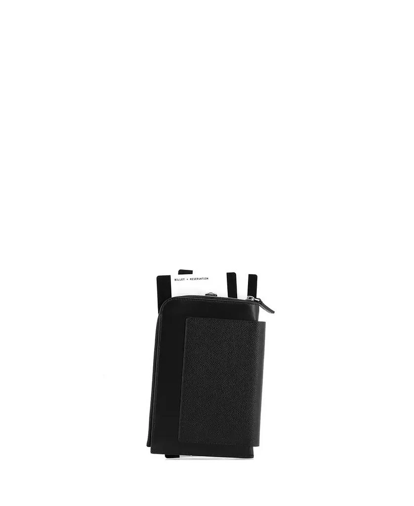 Pre-Owned Balenciaga Passport Phone Holder Printed Leather 4