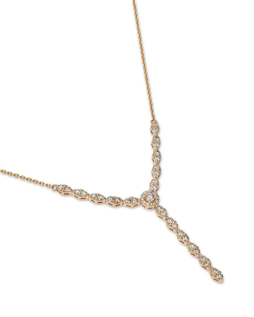 Bloomingdale's Diamond Y Necklace in 14K Yellow Gold, 2.30 ct.t.w. 3