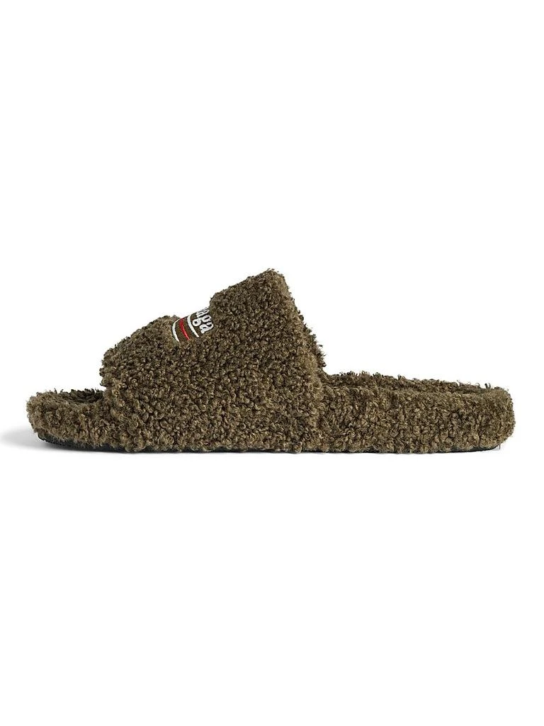 Balenciaga Furry Slide Sandals 4