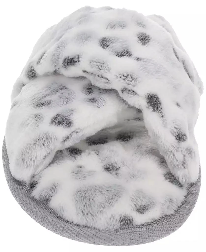 RACHEL Rachel Roy Women's Gift Set with X-Band Plush Slipper and Cheetah Blanket Set 4