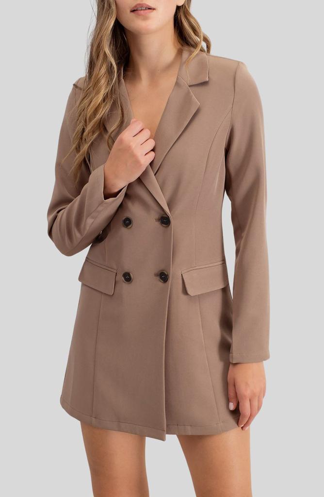 Blu Pepper Double Breasted Coat