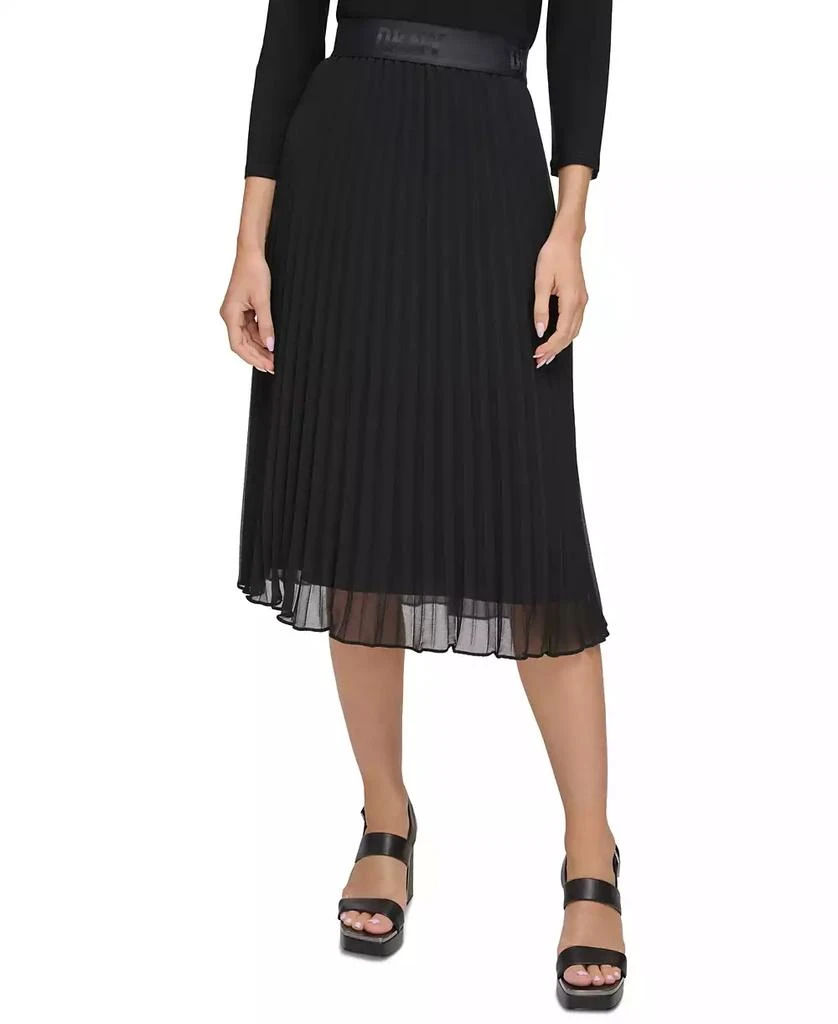 DKNY Pleated Midi Skirt 9
