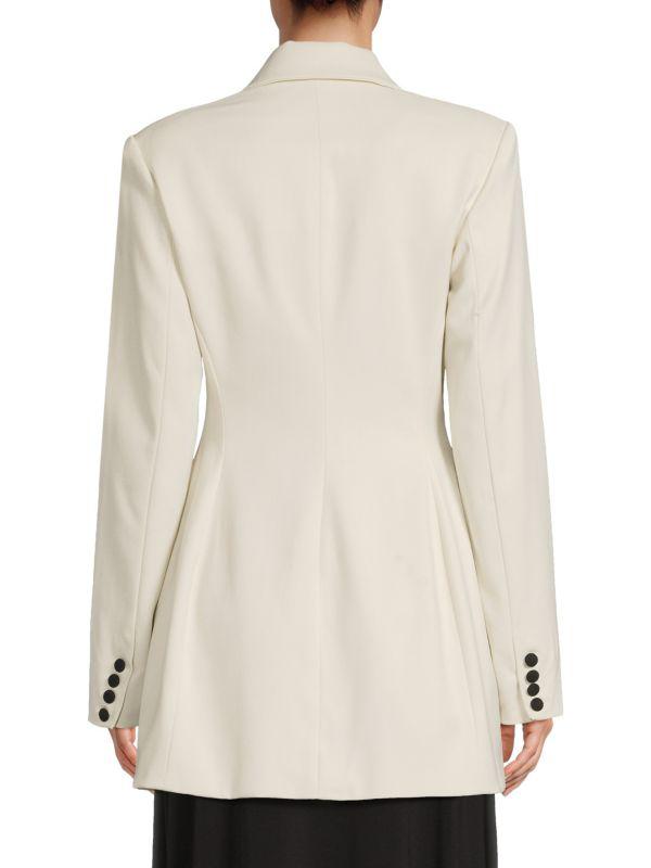 WeWoreWhat ​Peplum Wool-Blend Blazer