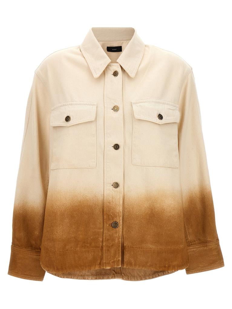 【ALANUI】moonrise tie-dyed denim ジャケット Alanui Moonrise tie-dye Denim Jacket | Blue | FARFETCH BN