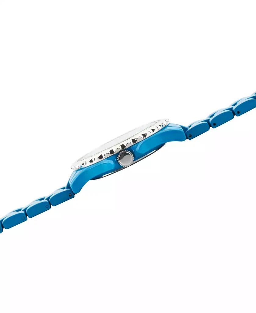 ewatchfactory Disney Frozen 2 Elsa Women's Enamel Sparkle Blue Alloy Watch 41mm 4