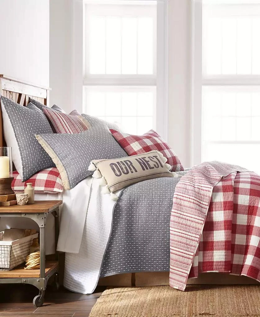 Levtex Cross Stitch Sham 2