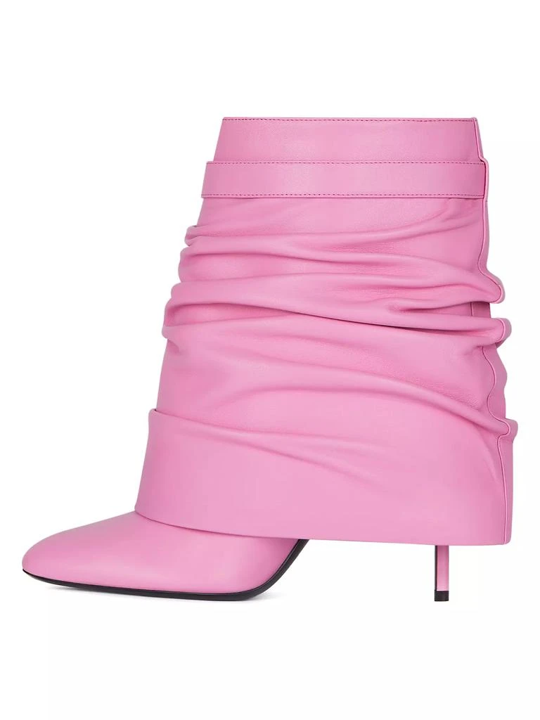 Givenchy Shark Lock Stiletto Ankle Boots in Nappa Leather 4
