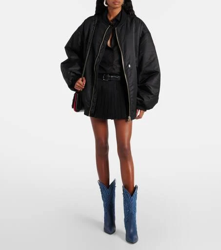 Christian Louboutin Santiabooty 85 denim ankle boots 3