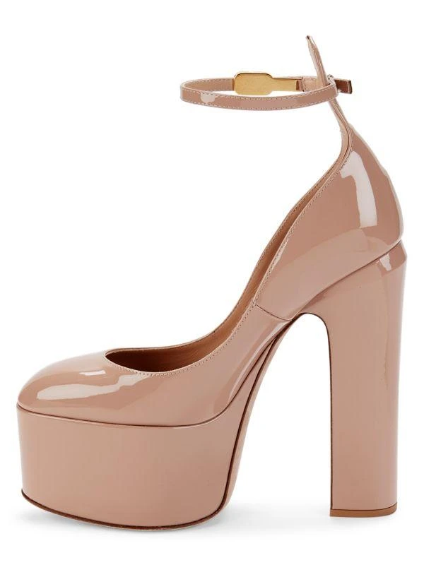 Valentino Leather Plaform Sandals 4