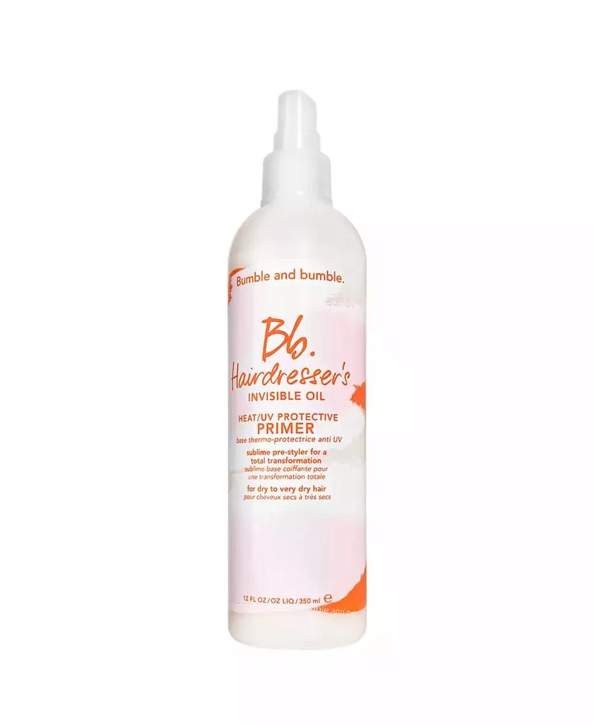 bumble&bumble Hairdressers Invisible Oil Heat Protectant Leave-In Conditioner Hair Primer, 12 oz.